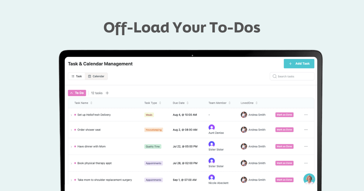 Task & Calendar Management